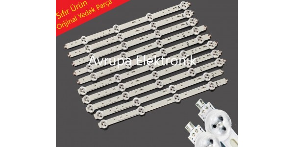 AXEN AX040DLD12AT022, SUNNY SN040DLD12AT022 Led bar, A-TYPE 3 Adet - B-TYPE 2 Adet - C-TYPE 3 Adet - D-TYPE-2 Adet